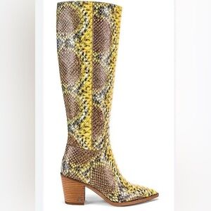 Sam Edelman Snake Skin Boots 🐍NEVER WORN